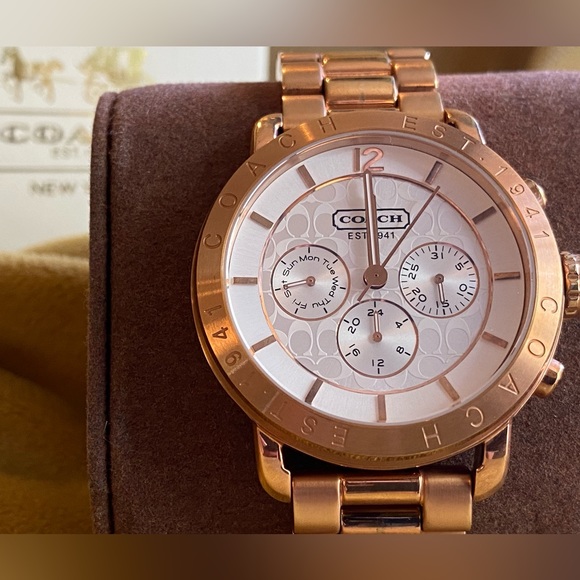Coach Rose Gold Watch - Picture 3 of 8